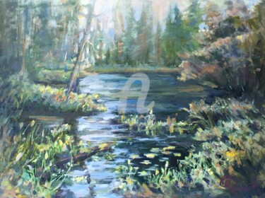 rossittob-lazystreamadirondacks-oil-12x16.jpeg